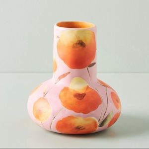 Anthropologie A Sunday Painter Layla Vase NWT